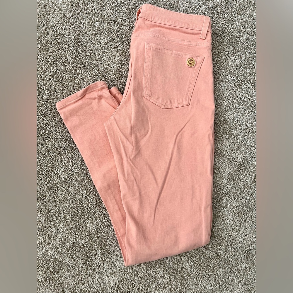 Michael Kors Women's Blush Skinny Jeans